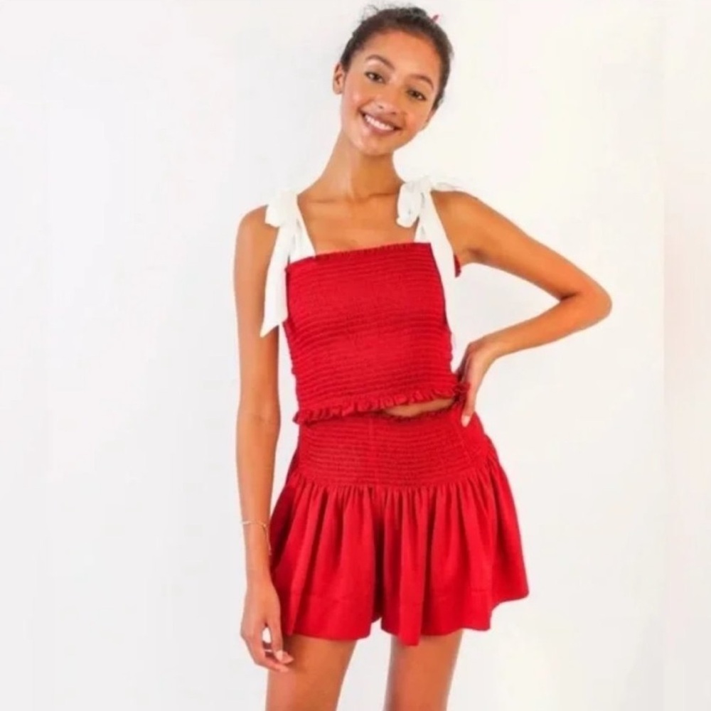 KOCH Red Erica Skirt and Cece Top (M)